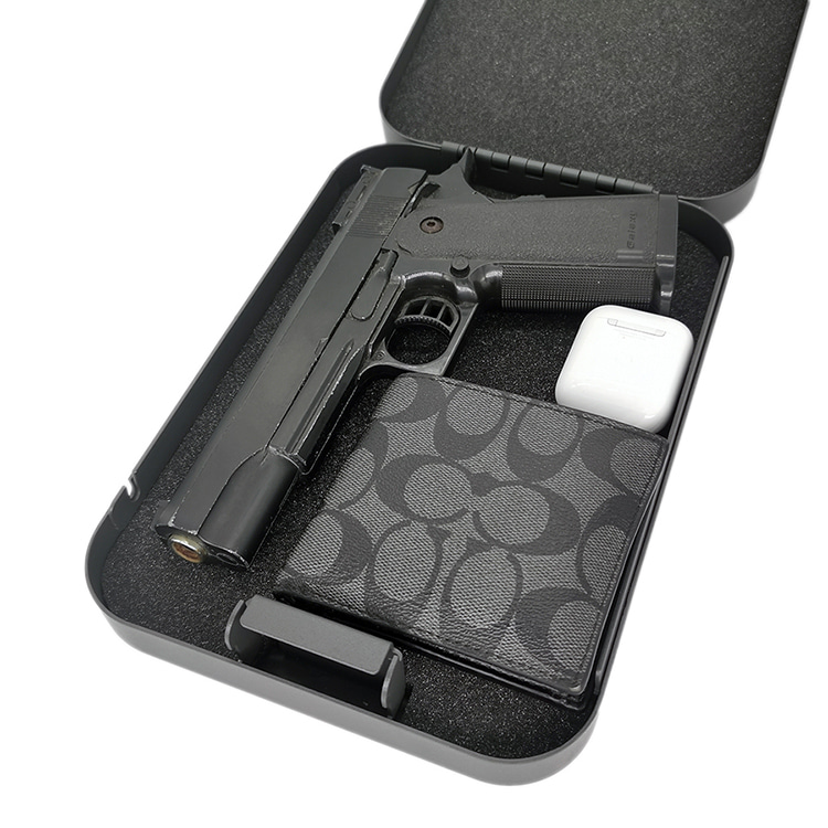LB013K Lock Box met sleutelslot voor groot pistool